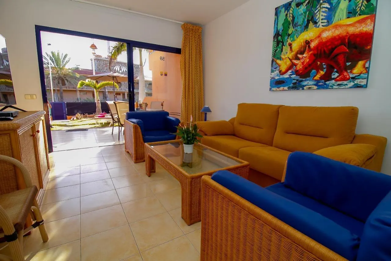 Duplex Meloneras With Free Wifi And Private Garden Villa